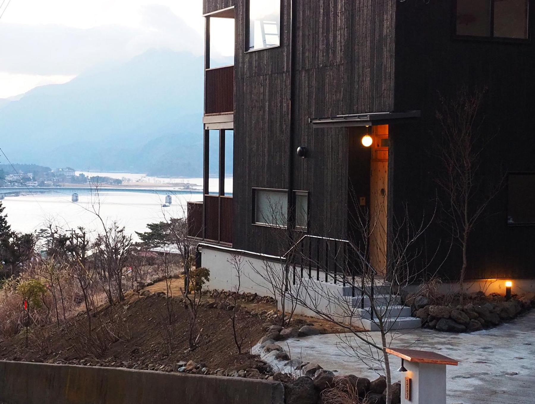 とけとけ山荘 Villa Fujikawaguchiko Buitenkant foto